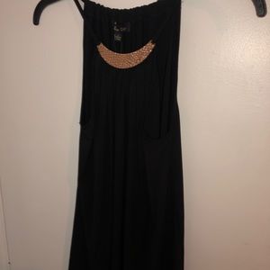 Gorgeous black dressy Tank Top NWT